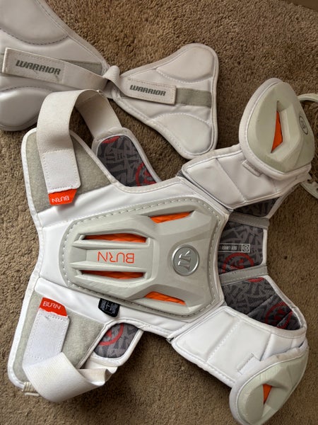 Large Adult Warrior Burn Shoulder Pads (Used)