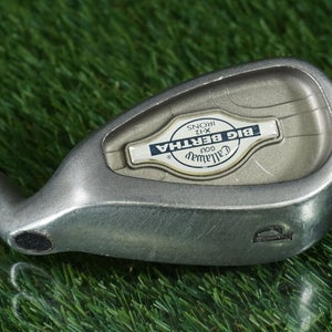 CALLAWAY GOLF BIG BERTHA X-12 IRONS PITCHING WEDGE MEMPHIS "10" STEEL RH