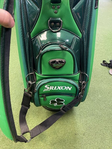 Srixon Z Green Leather Staff Bag 5-way