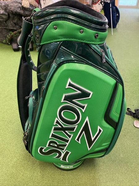 Srixon Z Green Leather Staff Bag 5-way