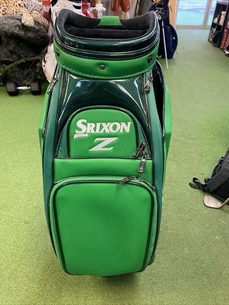 Srixon Z Green Leather Staff Bag 5-way