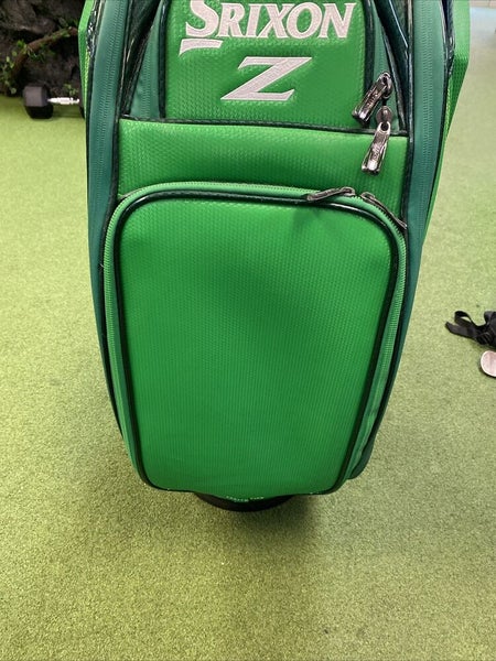 Srixon Z Green Leather Staff Bag 5-way