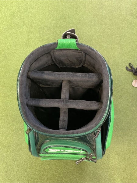 Srixon Z Green Leather Staff Bag 5-way