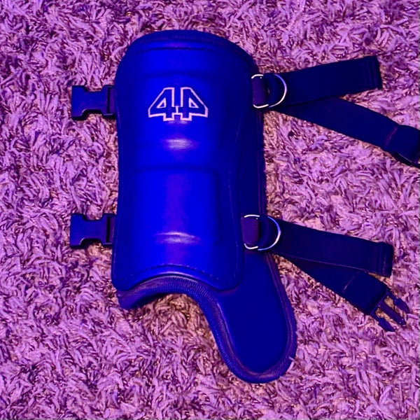 44 Pro Batter Leg Guard, Navy - Youth
