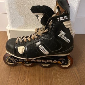 Tour TR8000 Hockey Skates Regular Width 10 (Used)