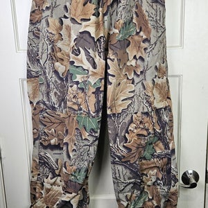 Vintage Cabela's Dry Plus Fleece Camo Pants Lined Size XL Reg Hunting 31" Inseam