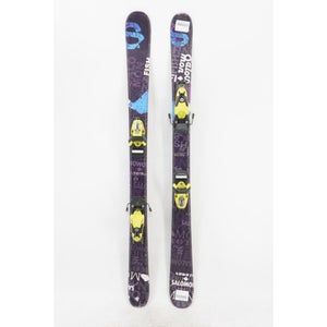 Salomon Fish Twin Tip Kids Skis with Bindings - 110 cm Used
