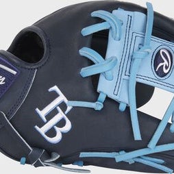 New Rawlings Heart Of The Hide Tampa Bay Rays Pro204-2rays Fielders Glove Right Hand Throw 11.5"