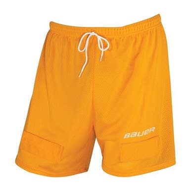 New Bauer JOCK SHORT MESH YELLOW Adult MD 11506-BAR1039244MD