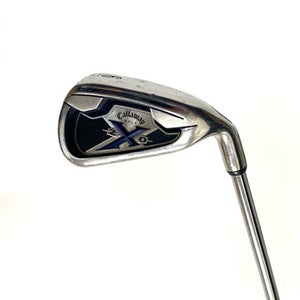 Used Callaway X20 Men's Right 6 Iron Stiff Flex Steel Shaft 11506-S000252604