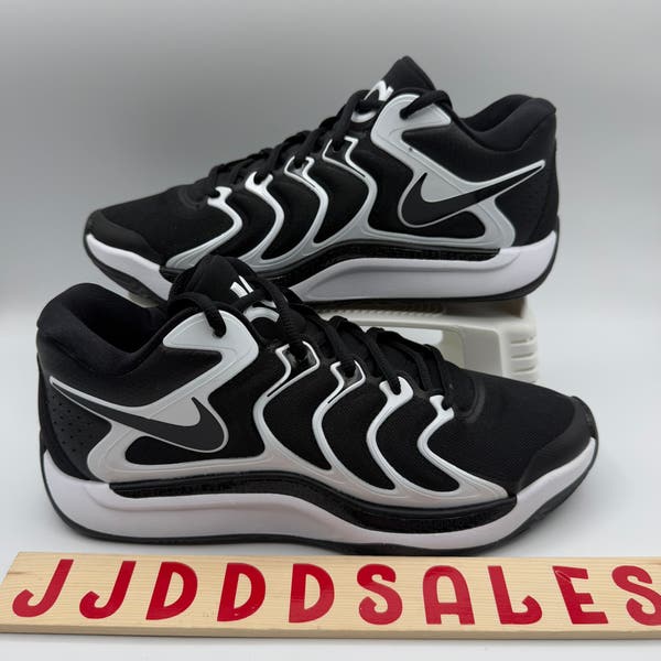 Nike KD 17 TB Basketball Shoes Black White Kevin Durant  display picture 1