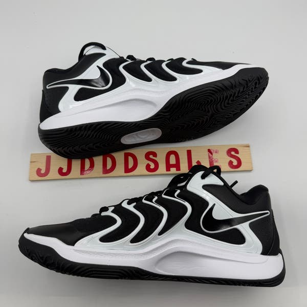 Nike KD 17 TB Basketball Shoes Black White Kevin Durant  display picture 2