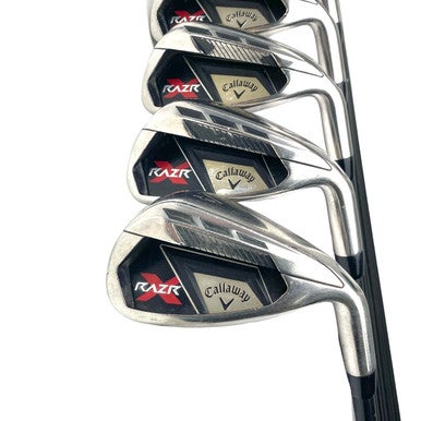 Used Callaway Razr X Men's Right Iron Hybrid Set 4h-aw Senior Flex Graphite Shaft 11506-s000262950