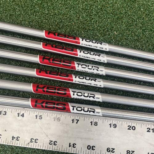 KBS Tour C-Taper Lite 105g Regular 5-PW Shaft Set PULLS .355 Taper Tip