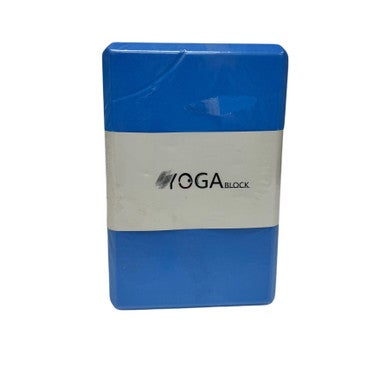 Used Jbm Blue Yoga Block New Condition 11506-c000267675