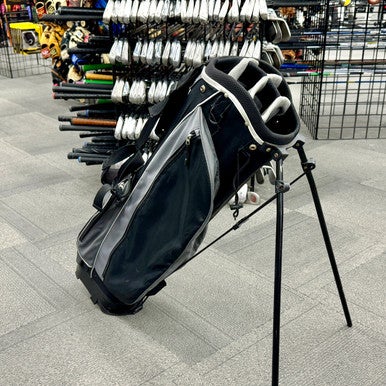 Used Titech Men's Stand Bag Black 11506-s000269757