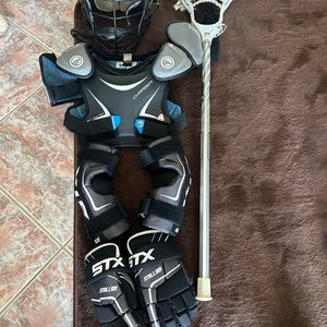 Lacrosse equipment full set up! Meets NOCSAE !
