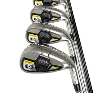 Adams (Used) Right Handed Men's Regular Flex Steel Shaft Iron Set