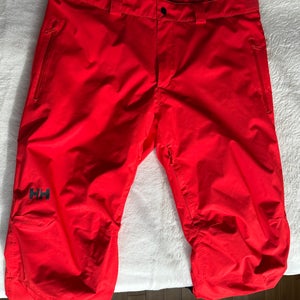 Red XXL Men's Helly Hansen Ski Pants (Used)