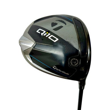 Used Taylormade Qi10 Men's Rh 9.0 Degree Driver Stiff Flex Graphite Shaft 11506-s000270217