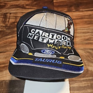 Vintage Scooby Doo Cartoon Network Big Logo Nascar Racing 2000 Hat Snapback