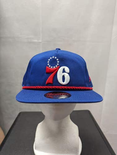 NWS Philadelphia 76ers New Era The Golfer Snapback Hat NBA
