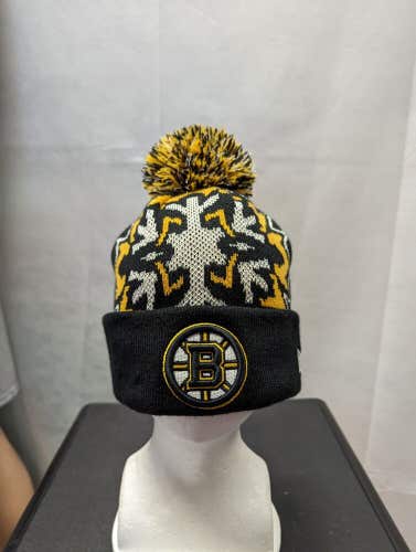 Boston Bruins New Era Ugly Christmas Sweater Winter Hat NHL
