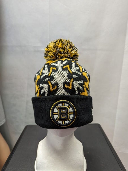 Boston Bruins New Era Ugly Christmas Sweater Winter Hat NHL