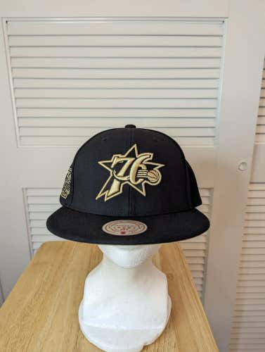 NWS Philadelphia 76ers Liberty Fit Mitchell & Ness Snapback Hat NBA