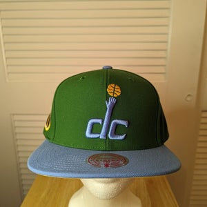 NWS Washington Wizards Mitchell & Ness Snapback Hat NBA