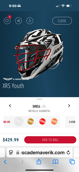 Cascade XRS Helmet youth (New)