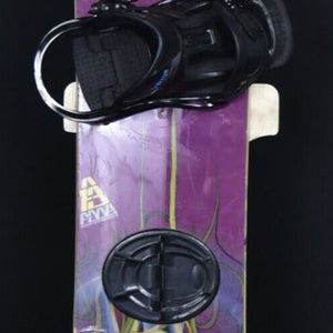 BURTON A3 SNOWBOARD SIZE 148 CM WITH BURTON MEDIUM BINDINGS