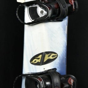 BURTON CHOPPER SNOWBOARD SIZE 126 CM WITH BURTON SMALL BINDINGS