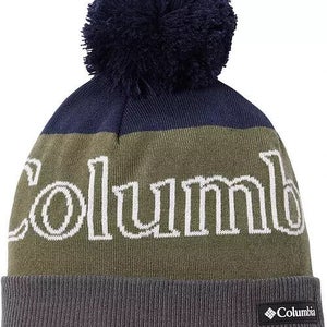 Columbia Polar Powder II CU0740-465 Beanie Unisex Gray Omni-Heat Cuffed LW440