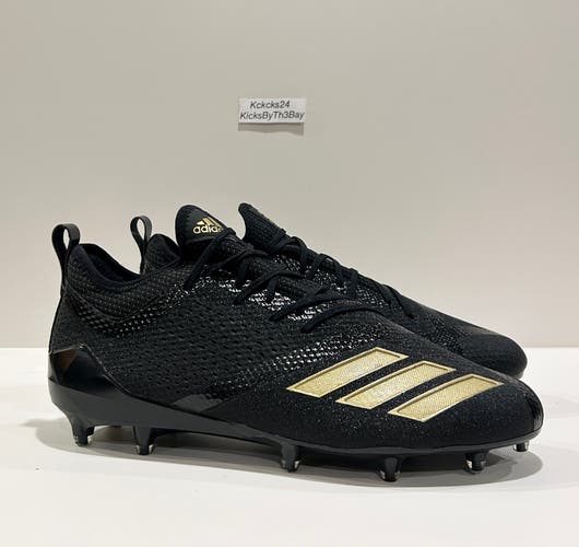 Adidas Adizero 5 Star 7.0 Football Cleats Size 11 Mens Black Gold DB2386