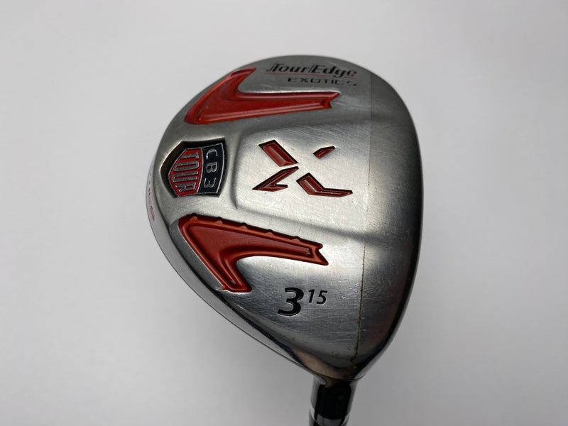 Tour Edge Exotics CB3 Tour 3 Fairway Wood 15* Fujikura Motore Exotics Stiff RH