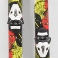 K2 Juvy Twin Tip Junior Skis with Bindings - 149cm Used