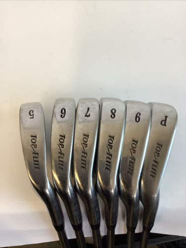 Top Flite Aero II Iron Set 5-PW With Medium Flex Steel Shafts