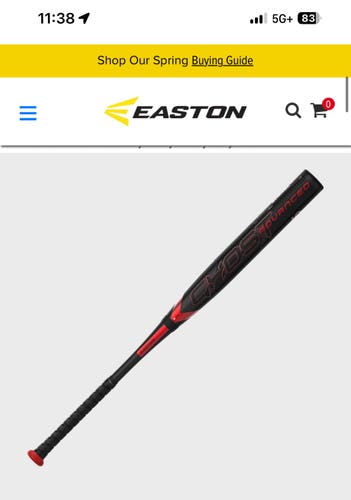 EASTON GHOST ADVANCED 34 (-8) 2024. Current model!