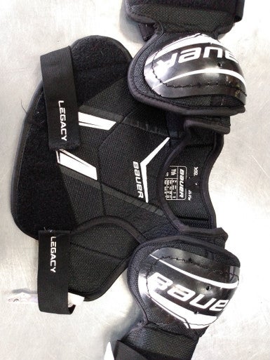 Used Bauer Legacy Lg Ice Hockey Shoulder Pads 11617-s000243716