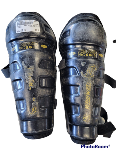 Used Winnwell Pro Sg190 10" Ice Hockey Shin Guards 11617-s000254046