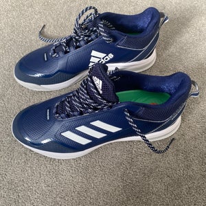 Blue Unisex Adult Size M 10.0 (W 11.0) Adidas Icon (New)