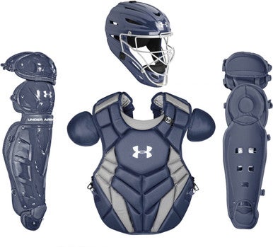 New Under Armour Pro 6 Adult Catcher's Gear Set Navy #UACKCC6APRO 11162-ASTUACKCC6APRONV