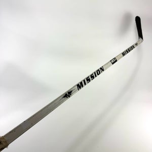 Used Left Mission Hex-1 | Unknown Flex Custom Heel Curve Light Grip | M338