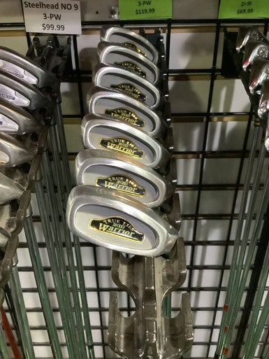 Used Warrior Tru Lies 2 3i-pw Regular Flex Steel Shaft Iron Sets