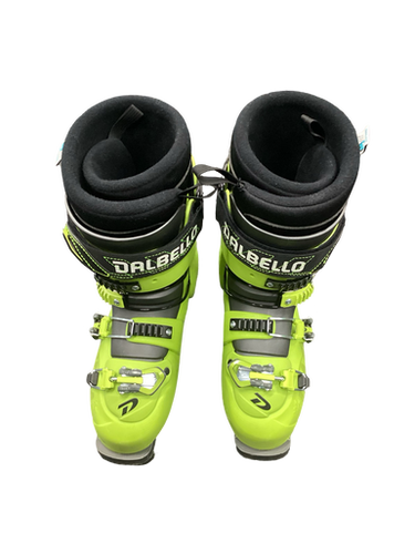 Used Dalbello 120 PANTERRA Mens DH Ski Boot Yellow 265 MP - M08.5 - W09.5 11613-S000152199