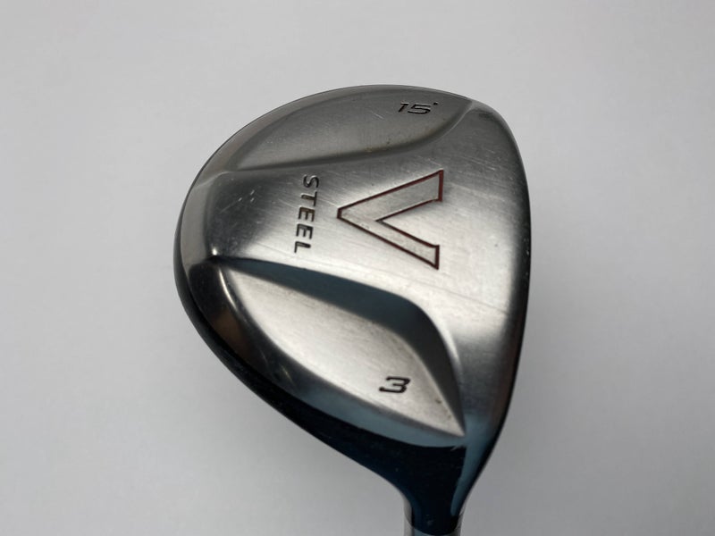 Taylormade V Steel 3 Fairway Wood 15* MAS2 Regular Graphite RH Oversize Grip