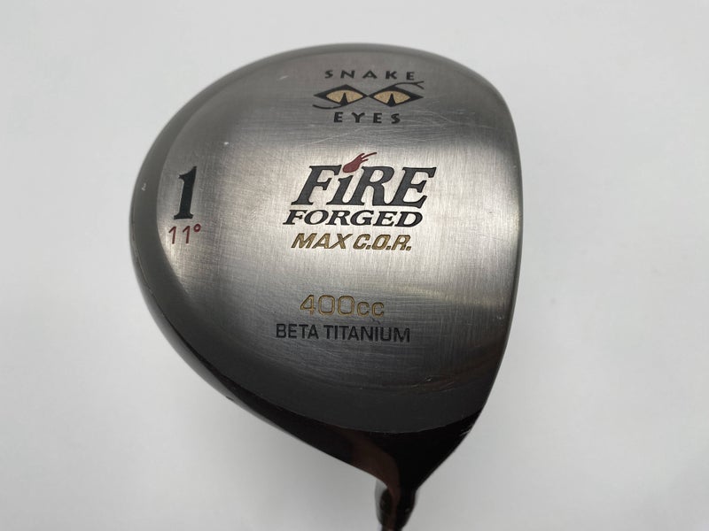 Snake Eyes Fire Forged MAX C.O.R. Driver 11* DG Sensicore X100 Extra Stiff RH