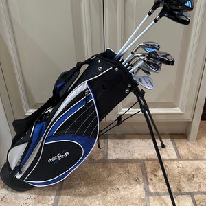 Golf Clubs, Golf Bag, Glove