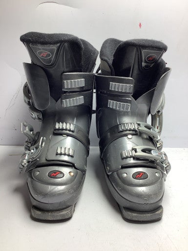 Used Nordica F6 Womens Dh Ski Boot Grey 260 Mp - M08 - W09 11162-s000402248